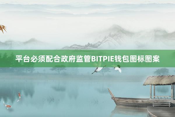 平台必须配合政府监管BITPIE钱包图标图案