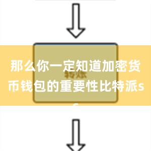 那么你一定知道加密货币钱包的重要性比特派s